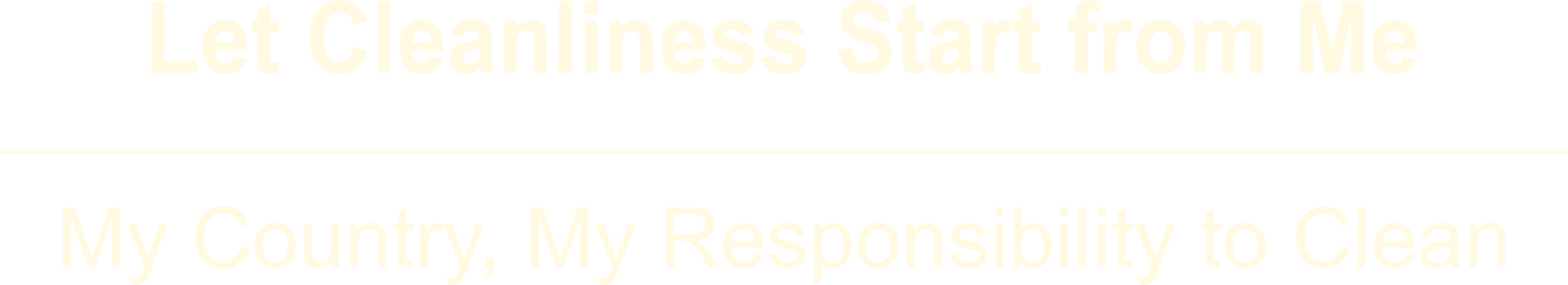 Cleanup