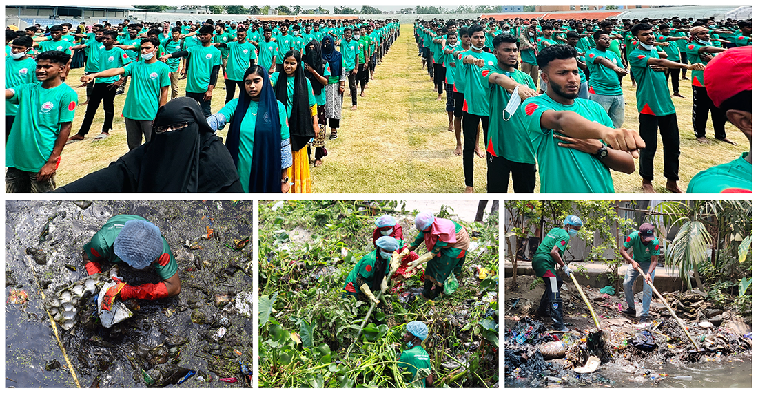 Shyamasundari Canal Cleanup in Rangpur