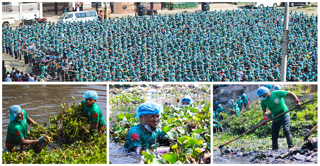 Louhajang River Cleanup in Tangail